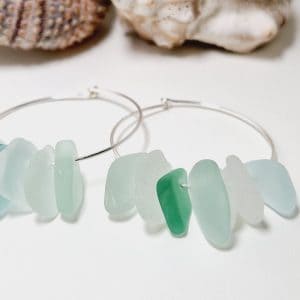 Omea Waterfall Earrings close-up