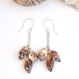 Alternative view of Sereia Sea Shell Dangling Earrings